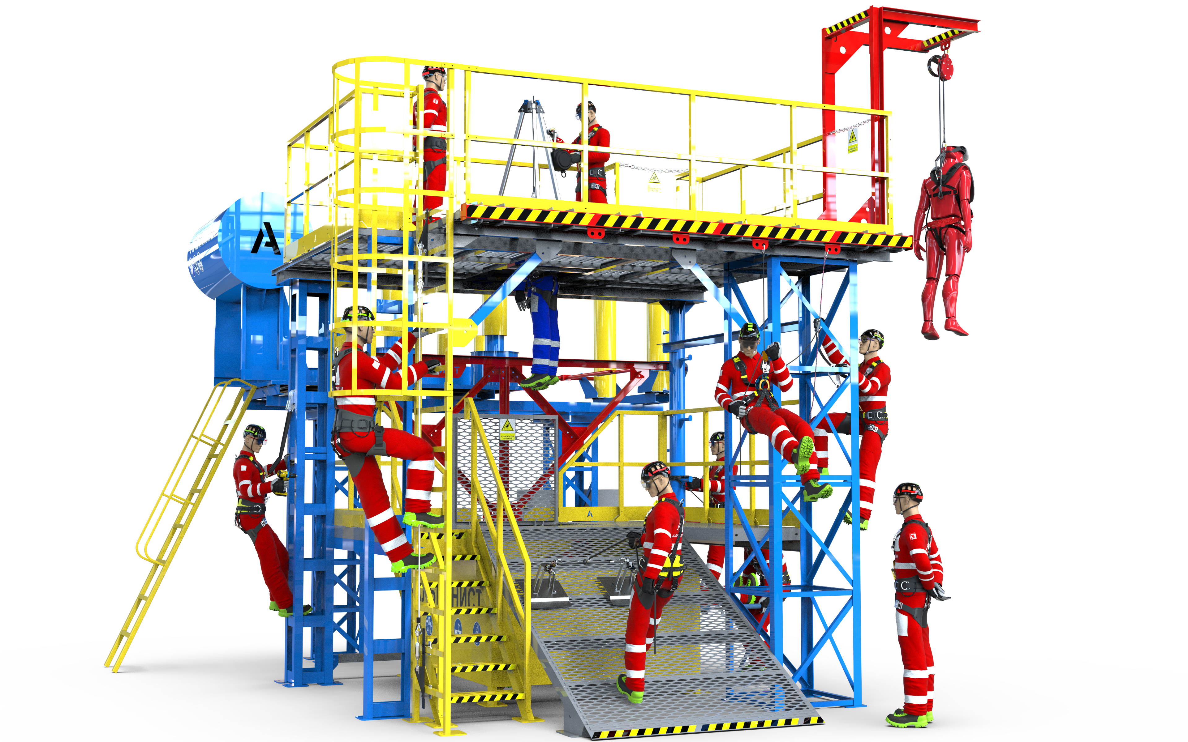 Учебно-тренировочный полигон (комплекс)  Альпинист-03-07.